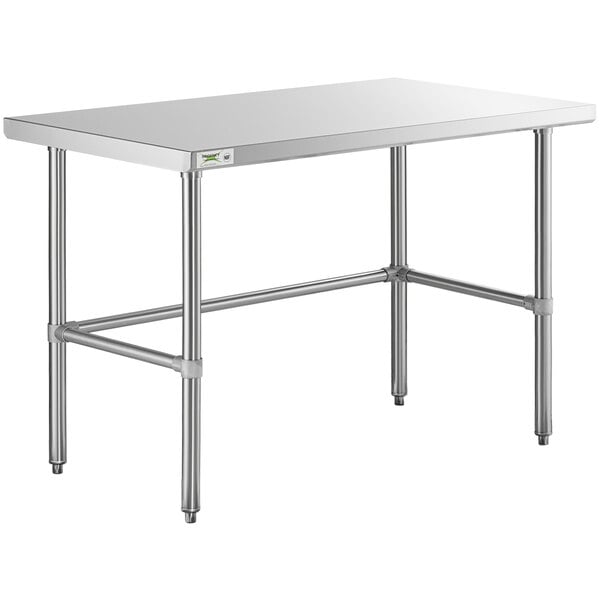 stainless steel counter height work table