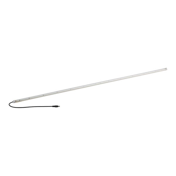 A long white Turbo Air LED lamp with a black cord.