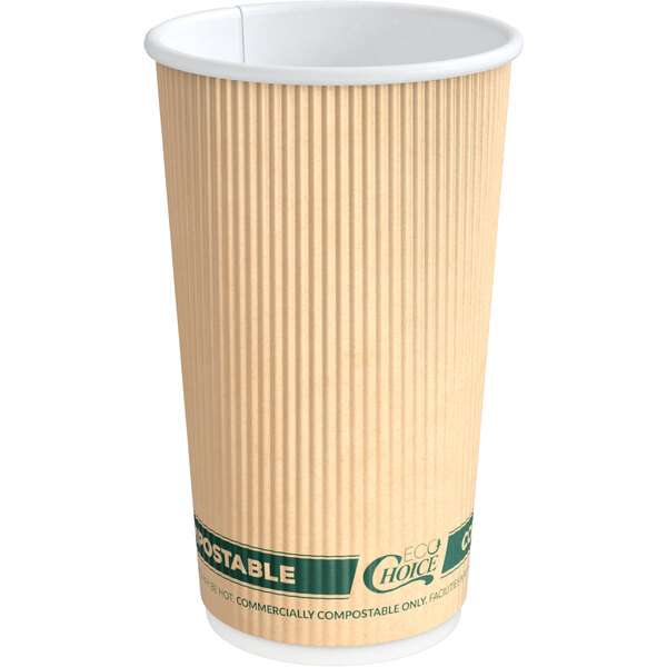 16 oz Double Wall Paper Hot Cups – Hot Cup Factory