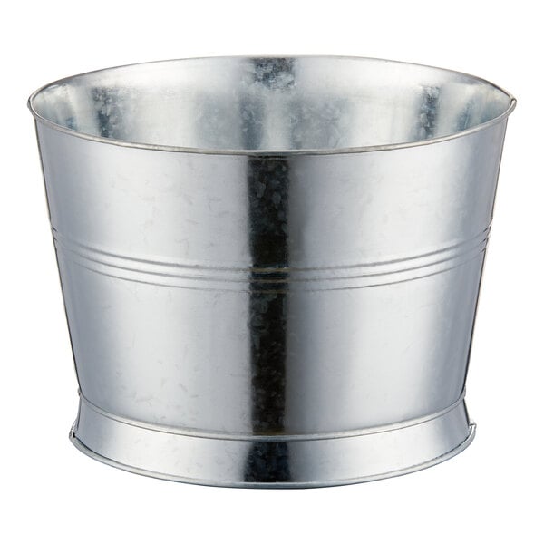 Round Metal Display / Drink Bucket: WebstaurantStore