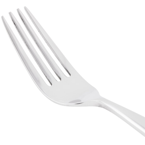 A World Tableware stainless steel salad fork with a silver handle.