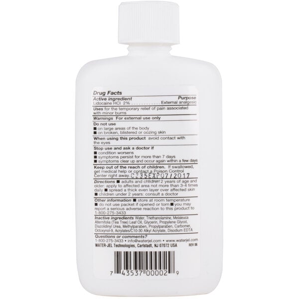 A white plastic Medique bottle with black text on it.