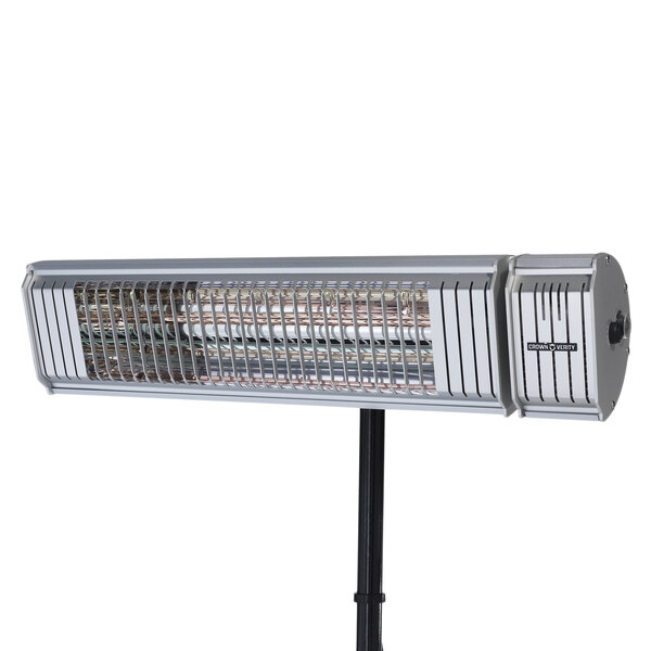 Crown Verity CVEH1500S InstaHeat Electric Outdoor Patio Heater with