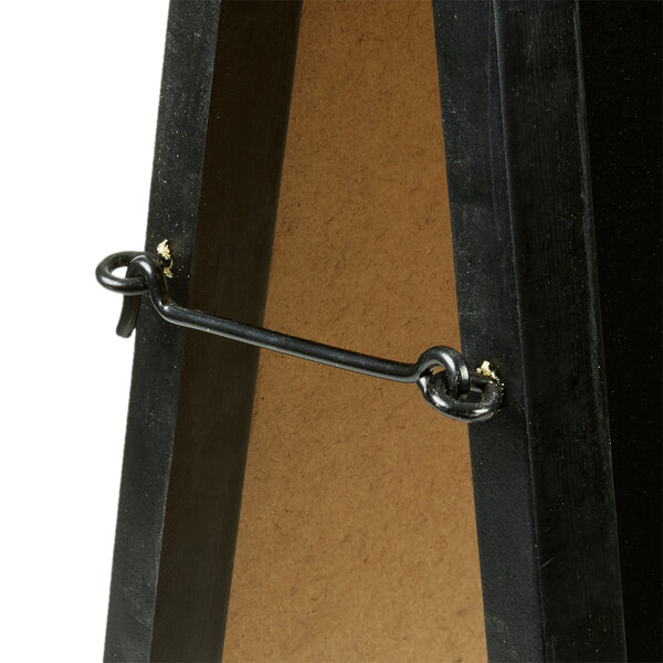 Choice A-Frame Marker Board Sidewalk Sign - Black Wood - 25" x 42"