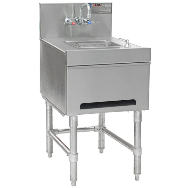 Eagle Group Hsd18 24 Spec Bar 20 Gauge Stainless Steel Hand Sink With Soap Dispenser Paper Towel And Wall Mount Faucet 18 X - Bar Sink Faucet With Soap Dispenser Eagle Group Hsd18 24 Spec Bar 20 Gauge Stainless Steel Hand Sink With Soap Dispenser Paper Towel And Wall Mount Faucet 18 X - Bar Sink Faucet With Soap Dispenser