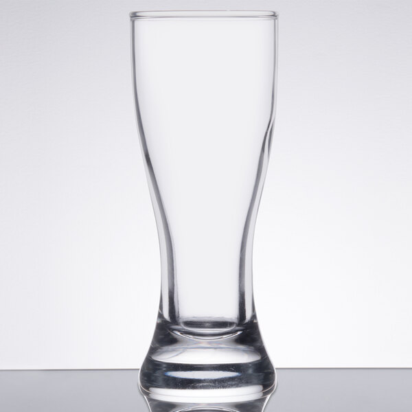 libbey pilsner beer glasses