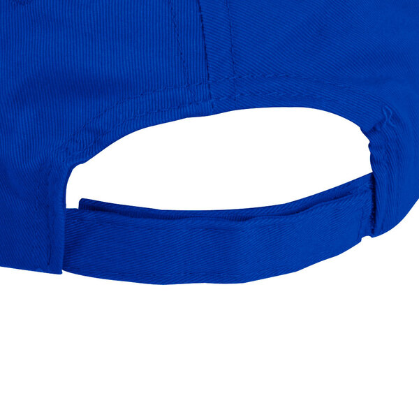 Choice Royal Blue 6-Panel Chef Cap