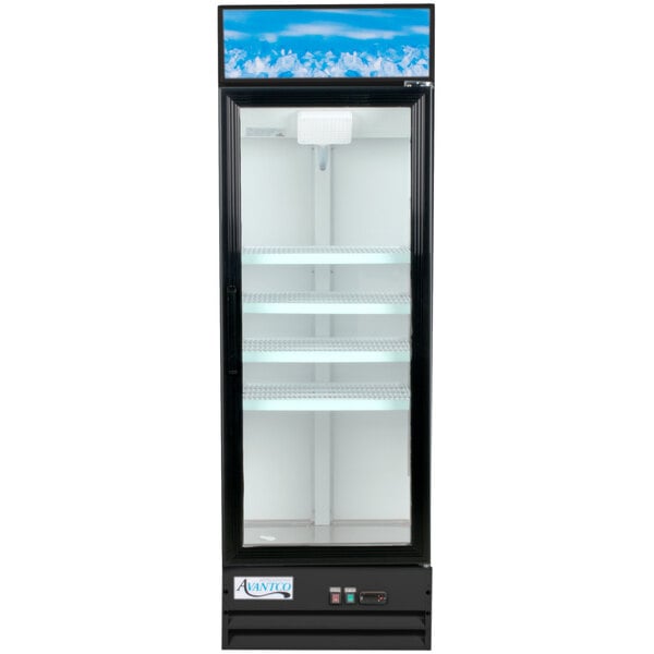 Avantco Glass Door Merchandiser 25 5 8 Webstaurantstore