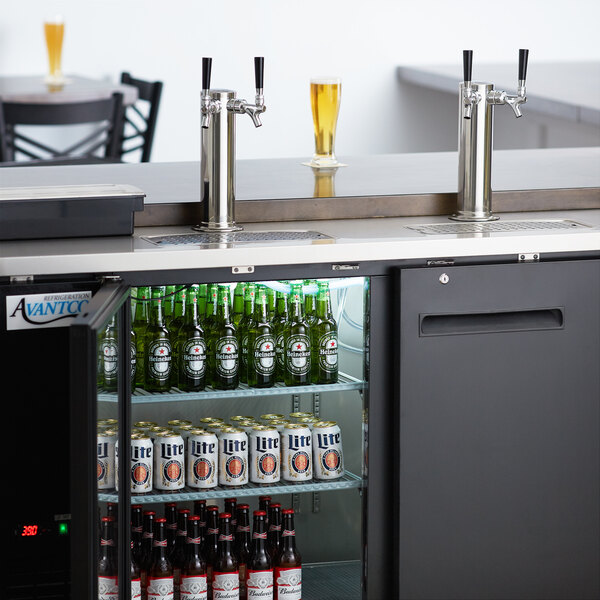 kegerator beer bar