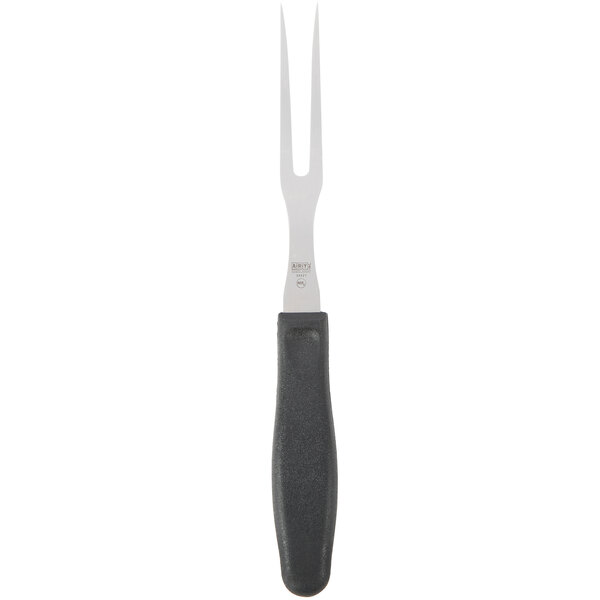 An ARY VacMaster 12" carving fork with a black handle.