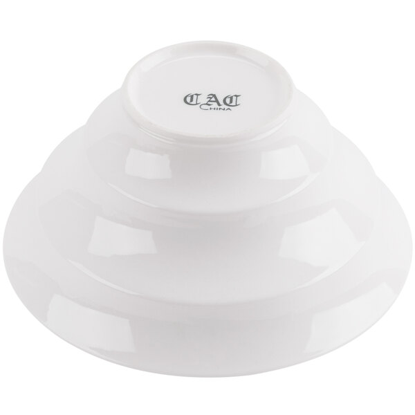 A CAC bone white porcelain bowl.