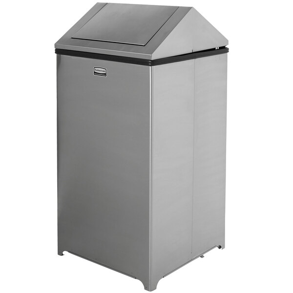 Rubbermaid FGT1940SSPL Wastemaster Stainless Steel Swing Top 29 Gallon