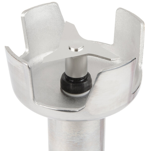 A silver AvaMix blending shaft with a metal blade.