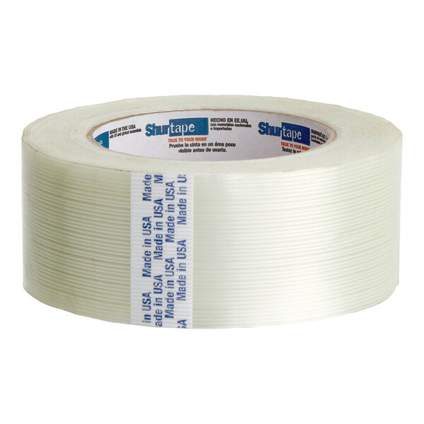 Shurtape General Purpose Fiberglass Reinforced Strapping Tape 2" x 60 Yards (48mm x 55m)