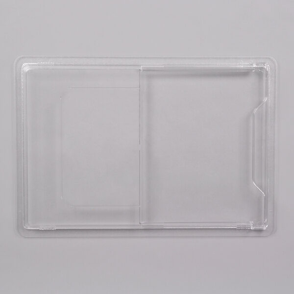 Cambro 1826SCCW135 Clear Camwear Sliding Lid for Food Storage Box 26