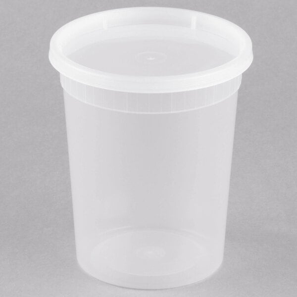 plastic soup container