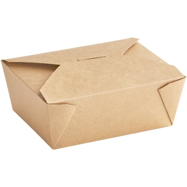 Kraft Cardboard Boxes ~ Cafe Takeaway Packs ~ Plain Brown 