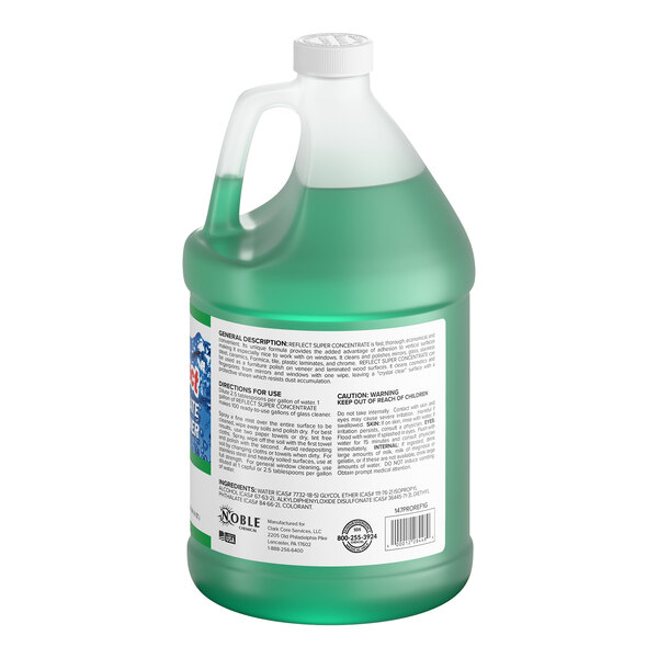 Noble 1 gallon / 128 oz. Reflect Super Concentrated Window Cleaner