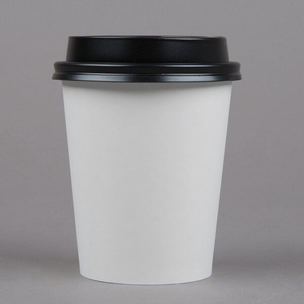 white paper cups with lids