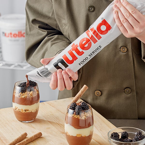  Nutella 6.6 lbs Tub w/ Handle Bulk Size for High