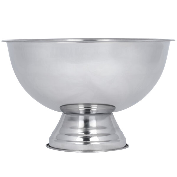 12 Qt. Stainless Steel Punch Bowl with Mirror Finish