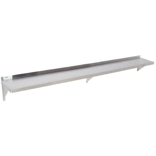 Regency 18 Gauge Stainless Steel 12 X 96 Solid Wall Shelf