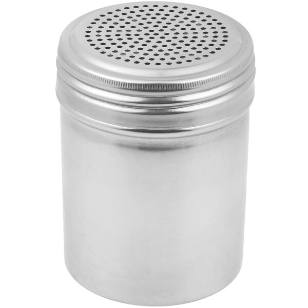 Choice 16 oz. Stainless Steel Shaker / Dredge with Handle