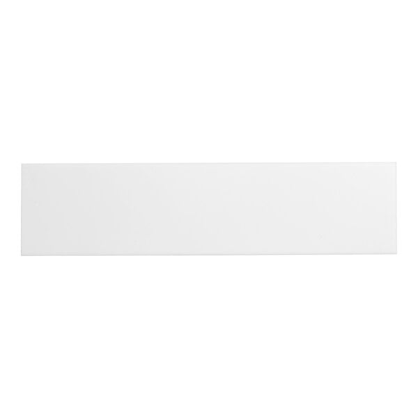 A white rectangular cutting board.