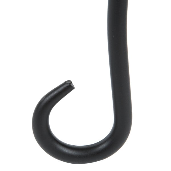 An American Metalcraft Ironworks two-tier round display stand with curled feet.