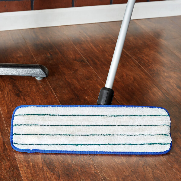 3M 59028 18" Blue Easy Scrub Flat Mop Pad 10/Pack