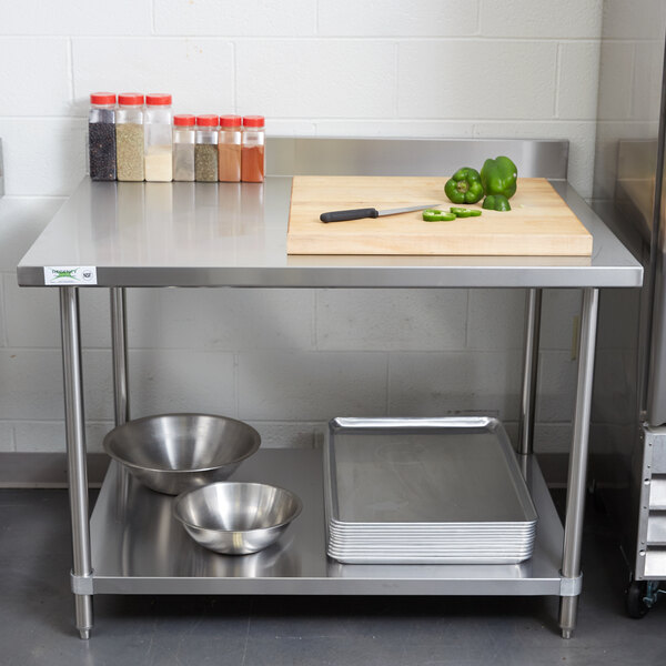 Regency Spec Line 36" x 48" 14 Gauge Stainless Steel Commercial Work