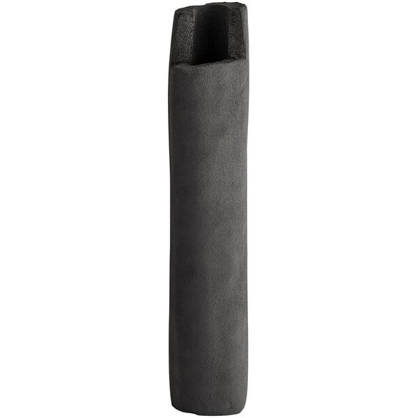 A close up of a black Avantco tap tower insulation.
