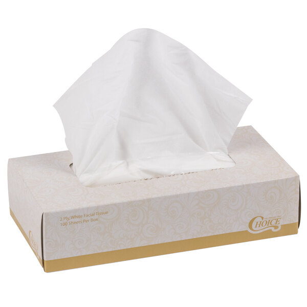 Oficina paquetes Facial Tissue, soporte de caja, 100 hojas/caja, 30  cajas/caja