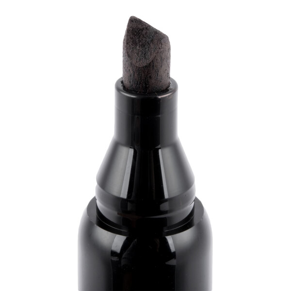 A Universal black desk style permanent marker with a black tip.