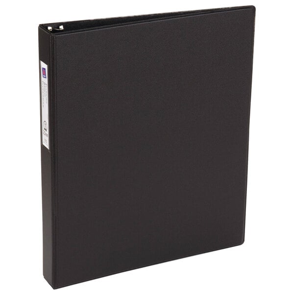 Avery Economy View Binder with Round Rings, 1/2 Capacity, Black