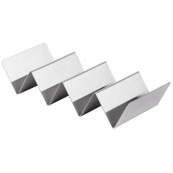 Holders Set Of 3,stainless Steel Taco Shell Holder Stand,taco Tray Plates  For Taco Bar Gifts Accessories,holds 4 Tacos Each,oven Safe For Baking,  Dish