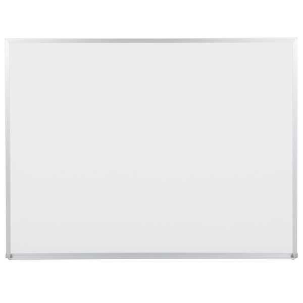 Universal One 43629 48 x 36 inch Dry Erase Board Black Frame for sale online