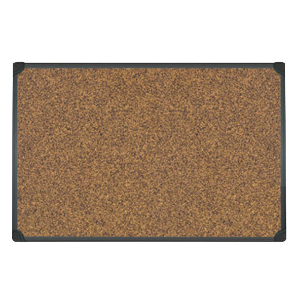 Universal Unv43021 18 X 24 Cork Board With Black Frame