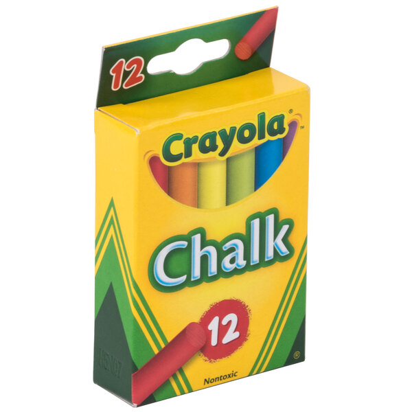 crayola colored drawing chalk