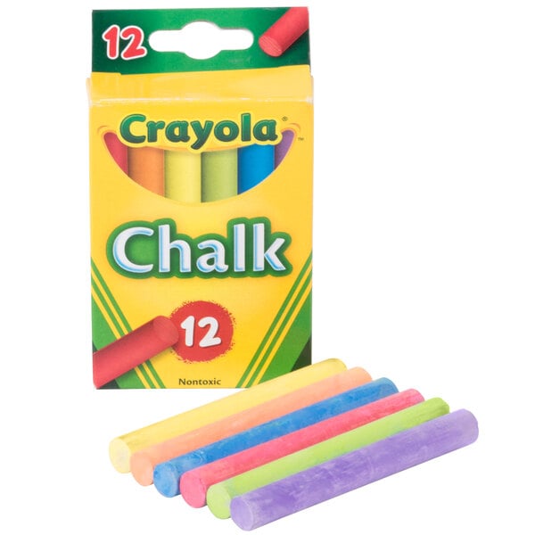 crayola colored drawing chalk