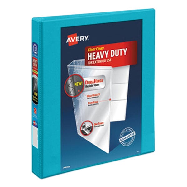 Avery 17295 Aqua Durable View Binder with 1