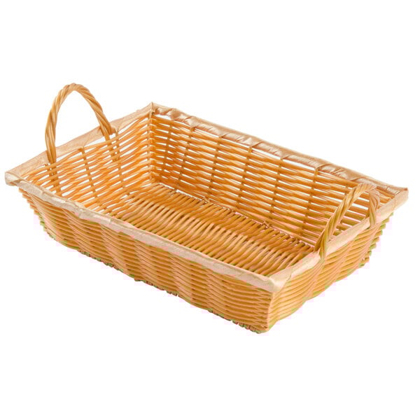 a basket with a handle