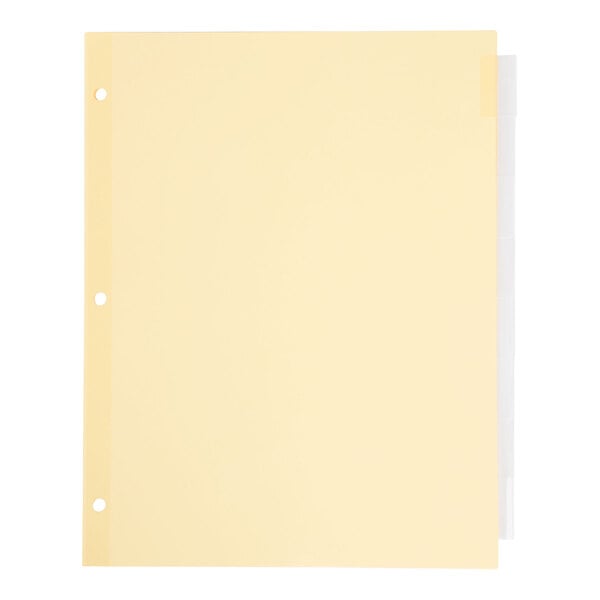 Avery® Office Essentials 11468 8-Tab Clear Insertable Dividers