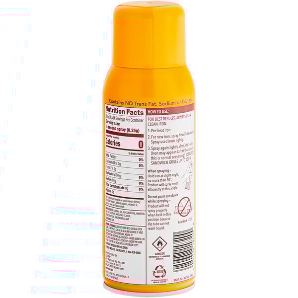 A white and blue Vegalene bottle label.