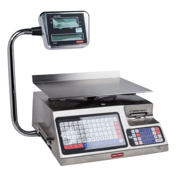 Tor Rey LSQ-40L 40 lb. Digital Price Computing Scale with Thermal Printer, Legal For Trade