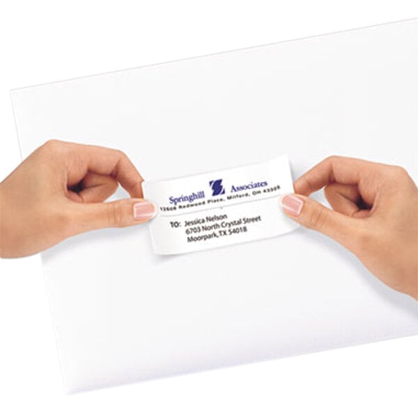 Avery 58163 2 X 4 White Repositionable Mailing Address Labels 250 Pack