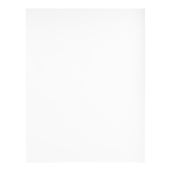 A white sheet of Neenah Vellum Paper with a black border.
