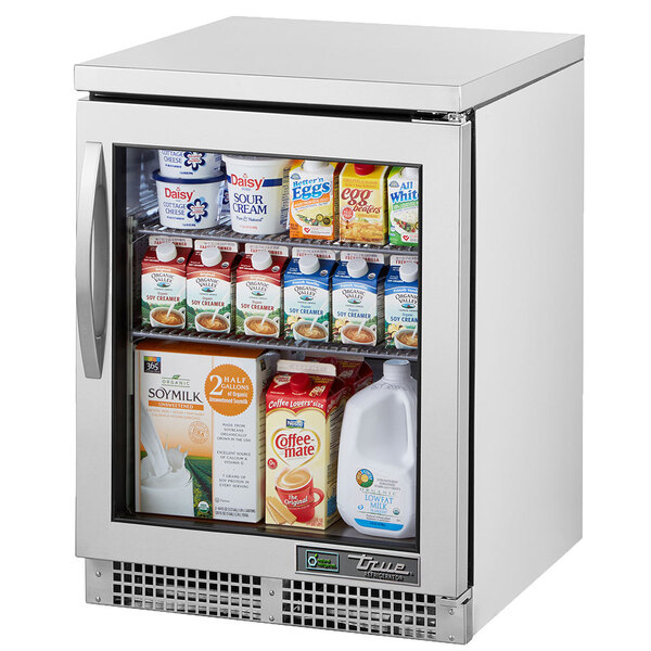 True TUC24GHCFGD01 24" Undercounter Refrigerator with Glass Door