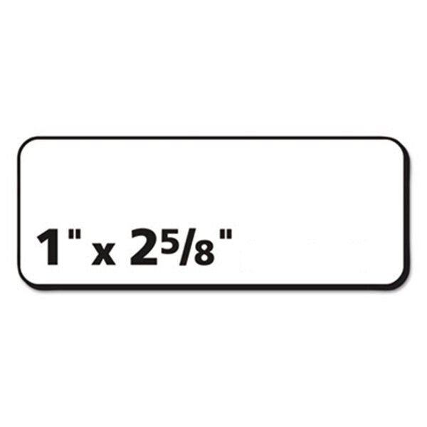 Avery 5660 1" x 2 5/8" Easy Peel Clear Mailing Address Labels 1500/Box