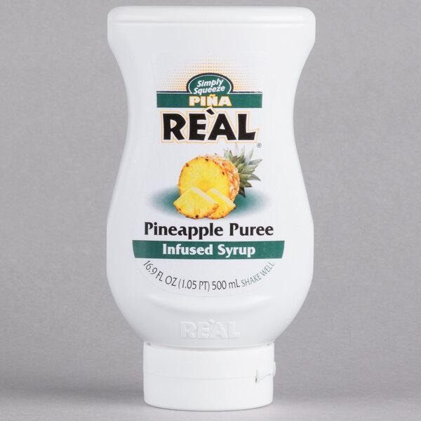 Real Fl Oz Pineapple Puree Infused Syrup